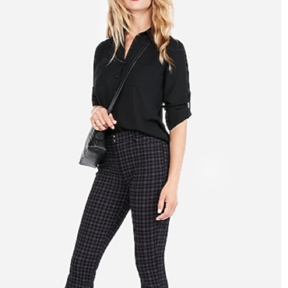 Express Tops - Express Black Portofino Top